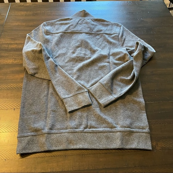 Copper & Oak Cotton Blend Quarter Zip Pullover - Picture 5 of 5